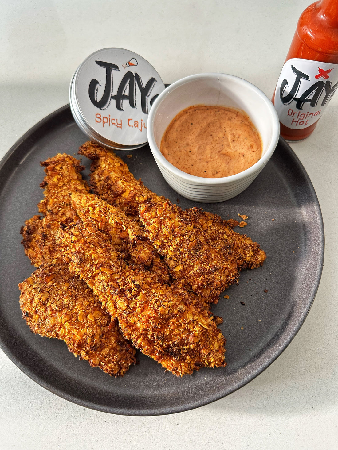 Crispy Cornflake Air Fryer Chicken Tenders