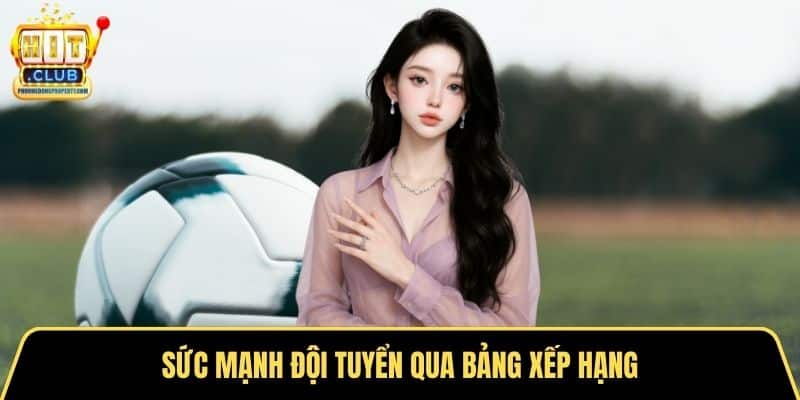 Sức mạnh đội tuyển qua bảng xếp hạng